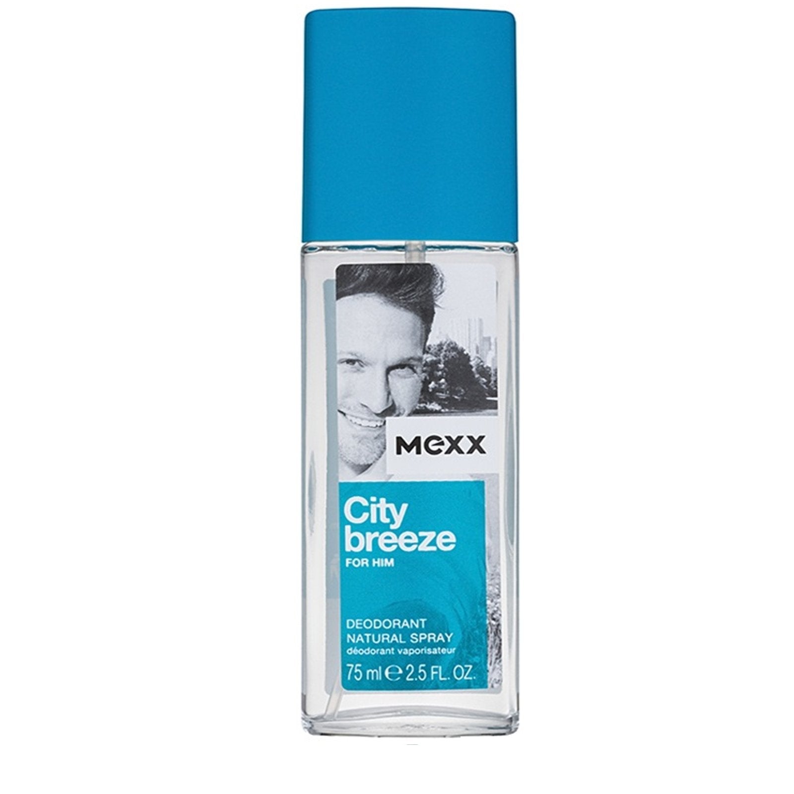 Mexx City Breeze Deodorant 75ml Natural Spray - Deodorant Spray at MyBeautyBoutique by Mexx
