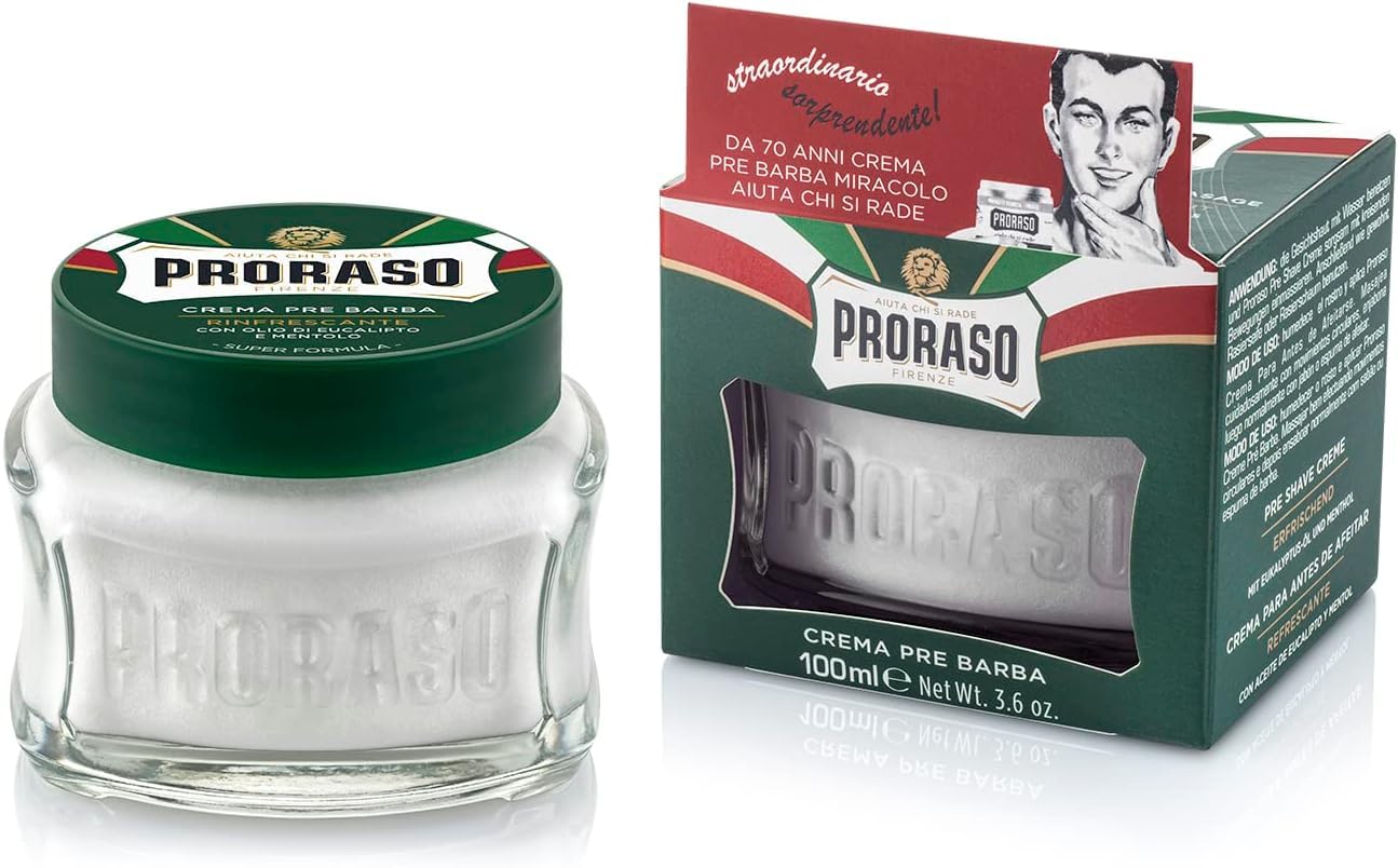 Proraso Pre-Shave Cream Eucalyptus & Menthol 100g
