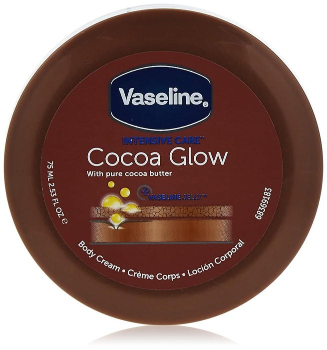 Vaseline Intensive Care Cocoa Glow Body Cream 75ml