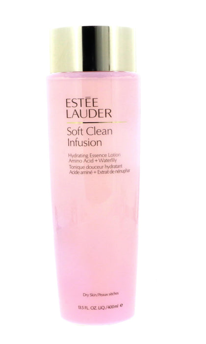 Estée Lauder Soft Clean Infusion Hydrating Essence Lotion 400ml - Dry Skin