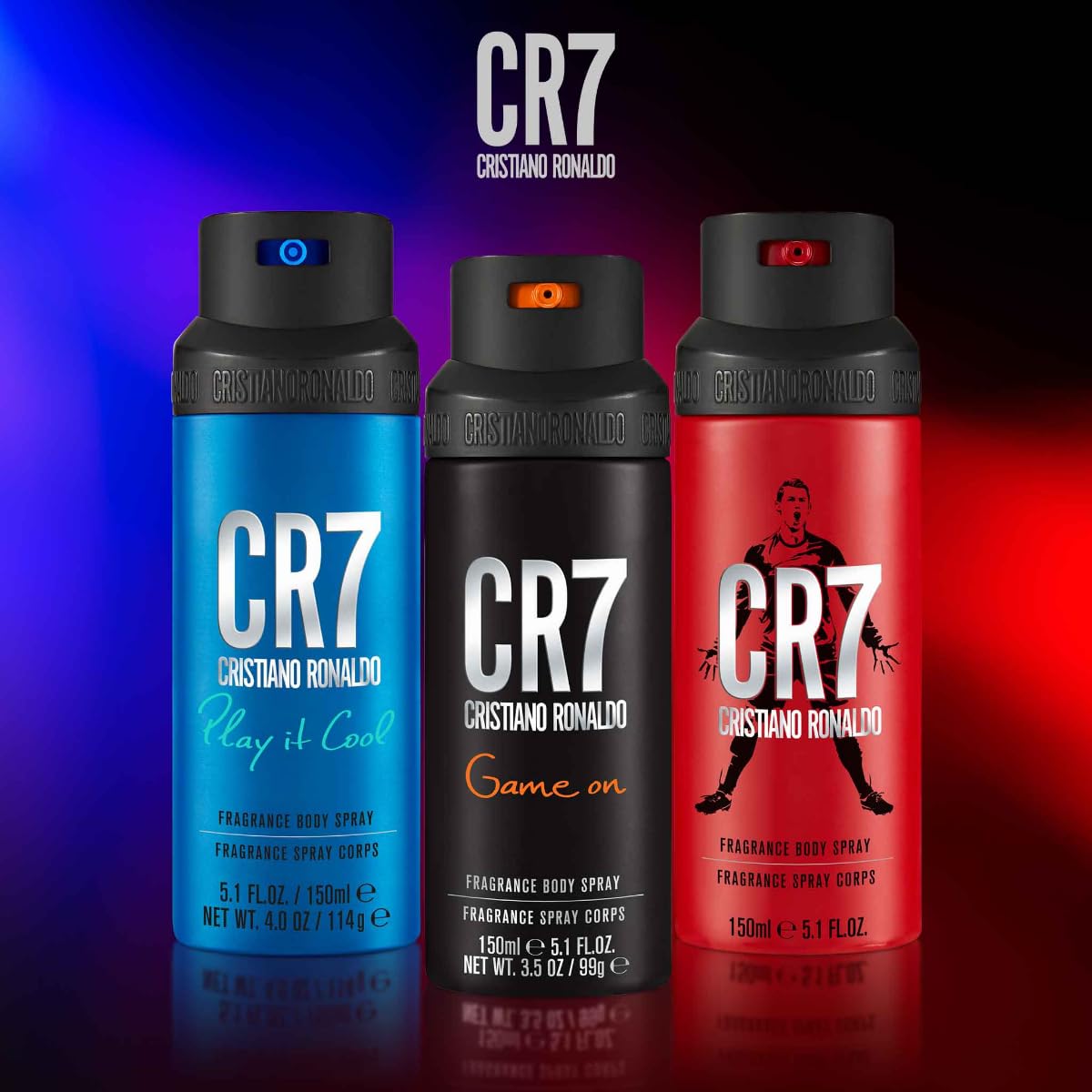 Cristiano Ronaldo CR7 Game On Body Spray 150ml