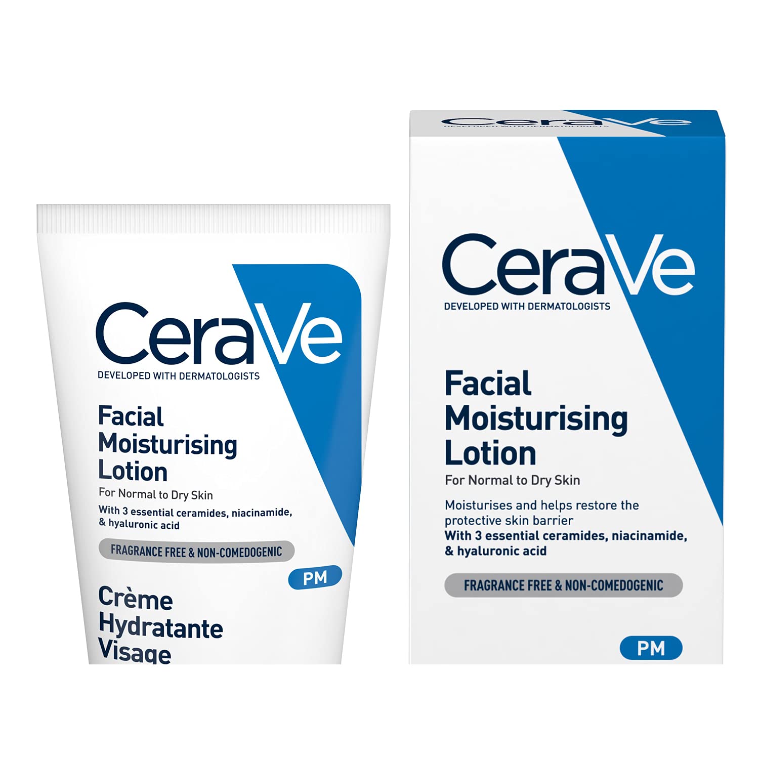 CeraVe PM Facial Moisturising Lotion No SPF