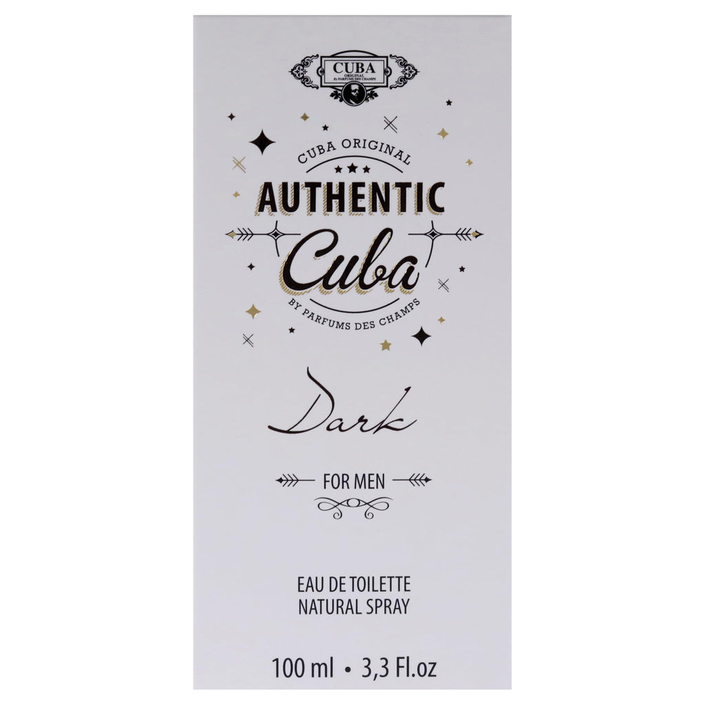 Cuba Authentic Dark Eau de Toilett 100ml Spray