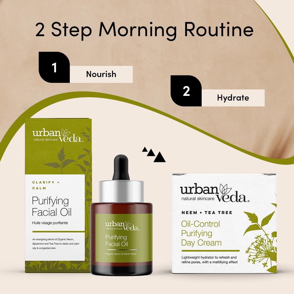 Urban Veda Purifying Facial Oil 30ml