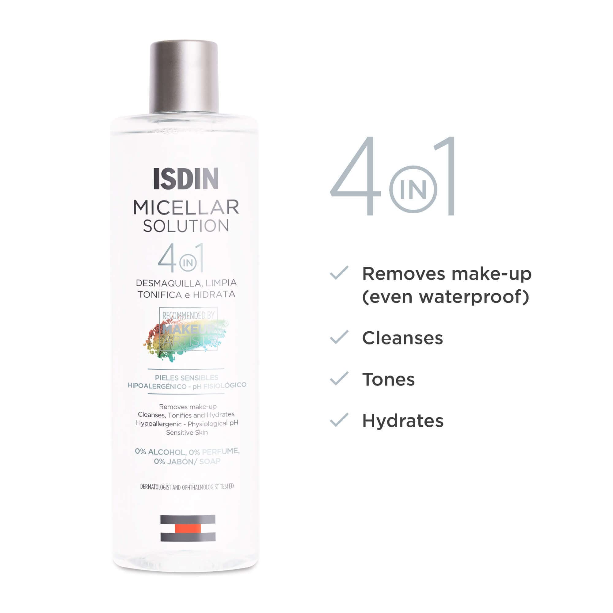 ISDIN 4 In 1 Micellar Solution 400ml