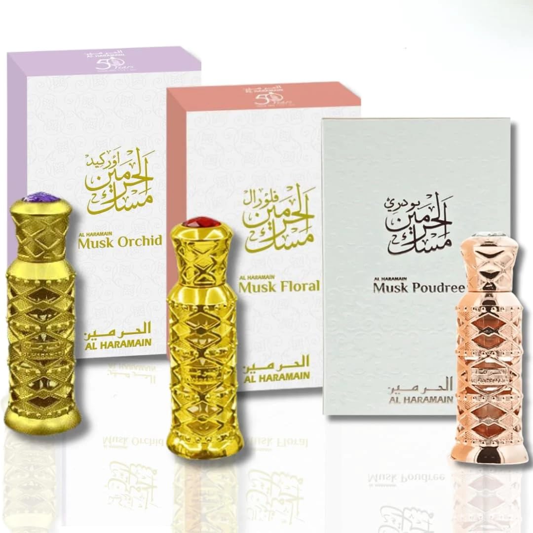 Al Haramain Musk Floral Perfume Oil 12ml