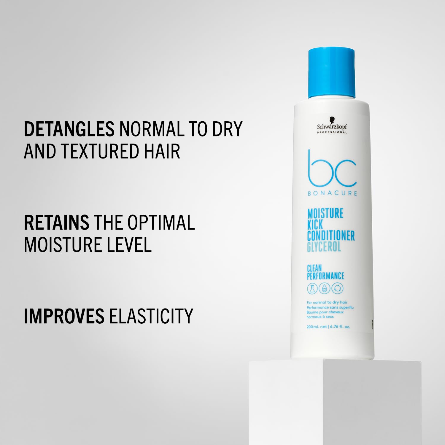 Schwarzkopf BC Bonacure Moisture Kick Conditioner 200ml - Glycerol