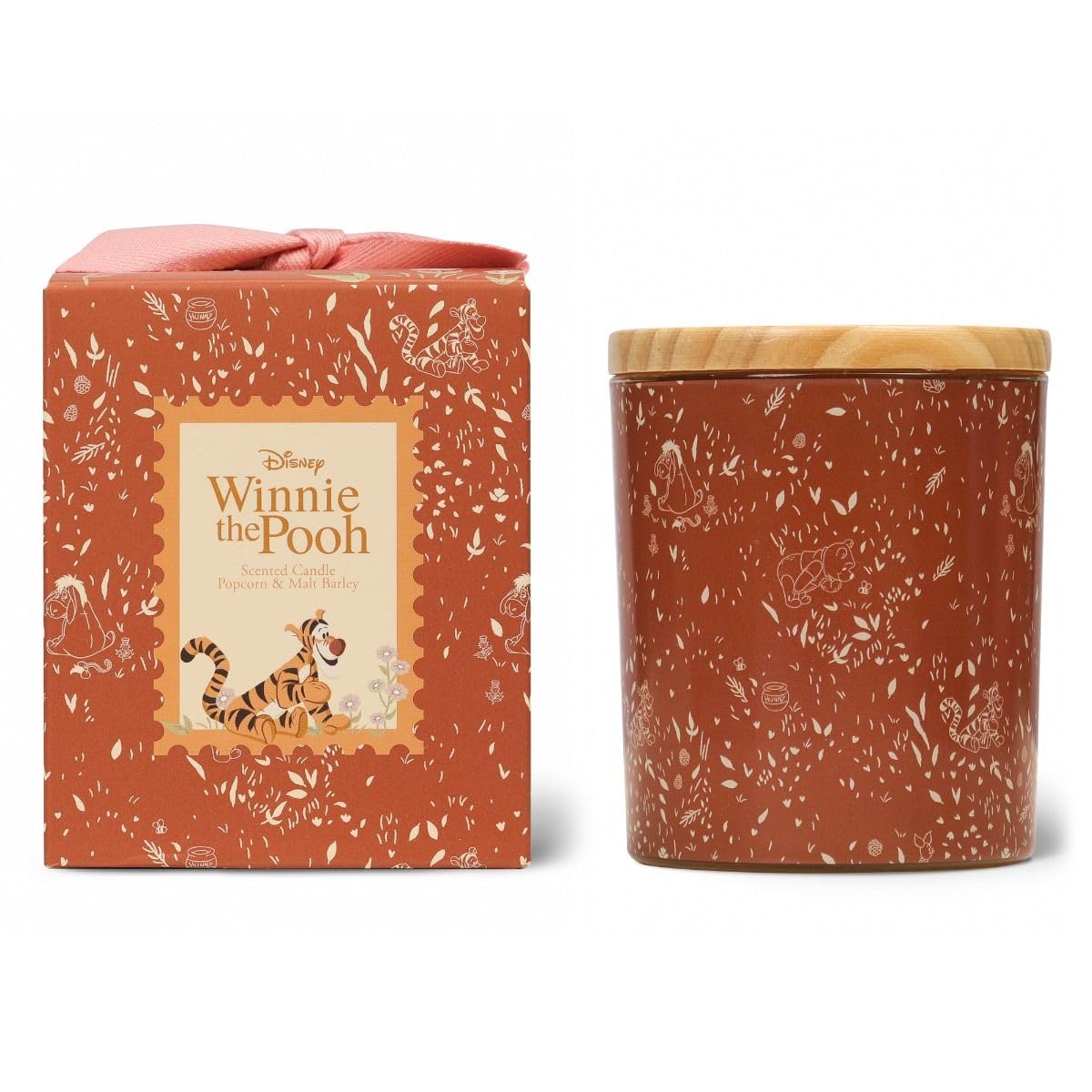 Disney Winnie The Pooh Scented Candle 213g - Popcorn And Malt Barley