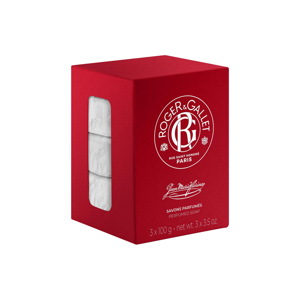 Roger & Gallet Jean Marie Farina Gift Set Perfumed Soap Bar 3x100g