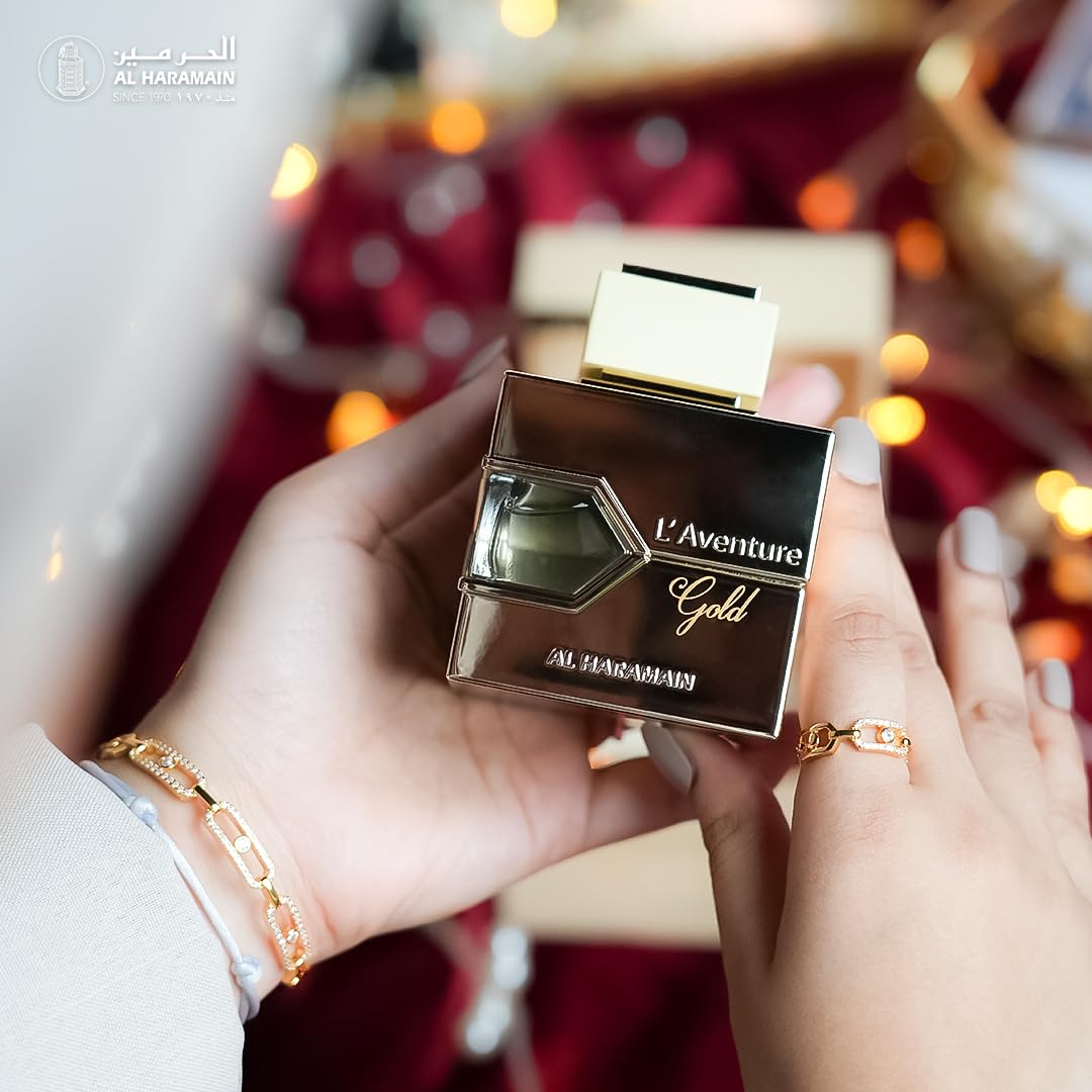 Al Haramain L'Aventure Gold Eau de Parfum 100ml Spray