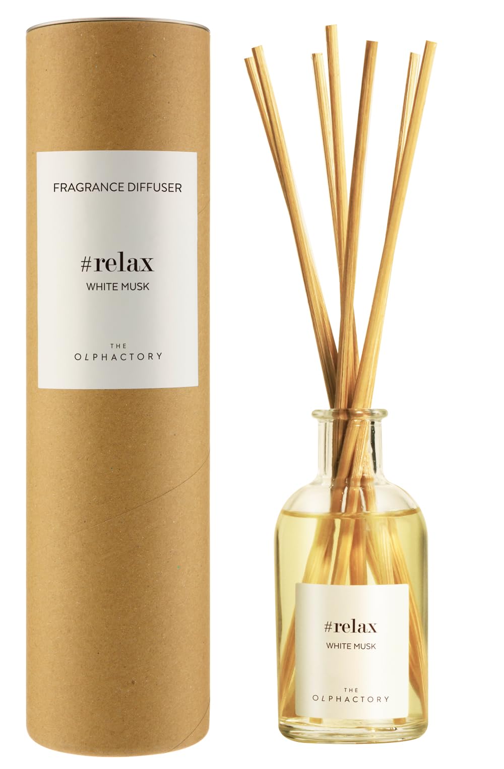 The Olphactory Relax White Musk Reed Diffuser 100ml