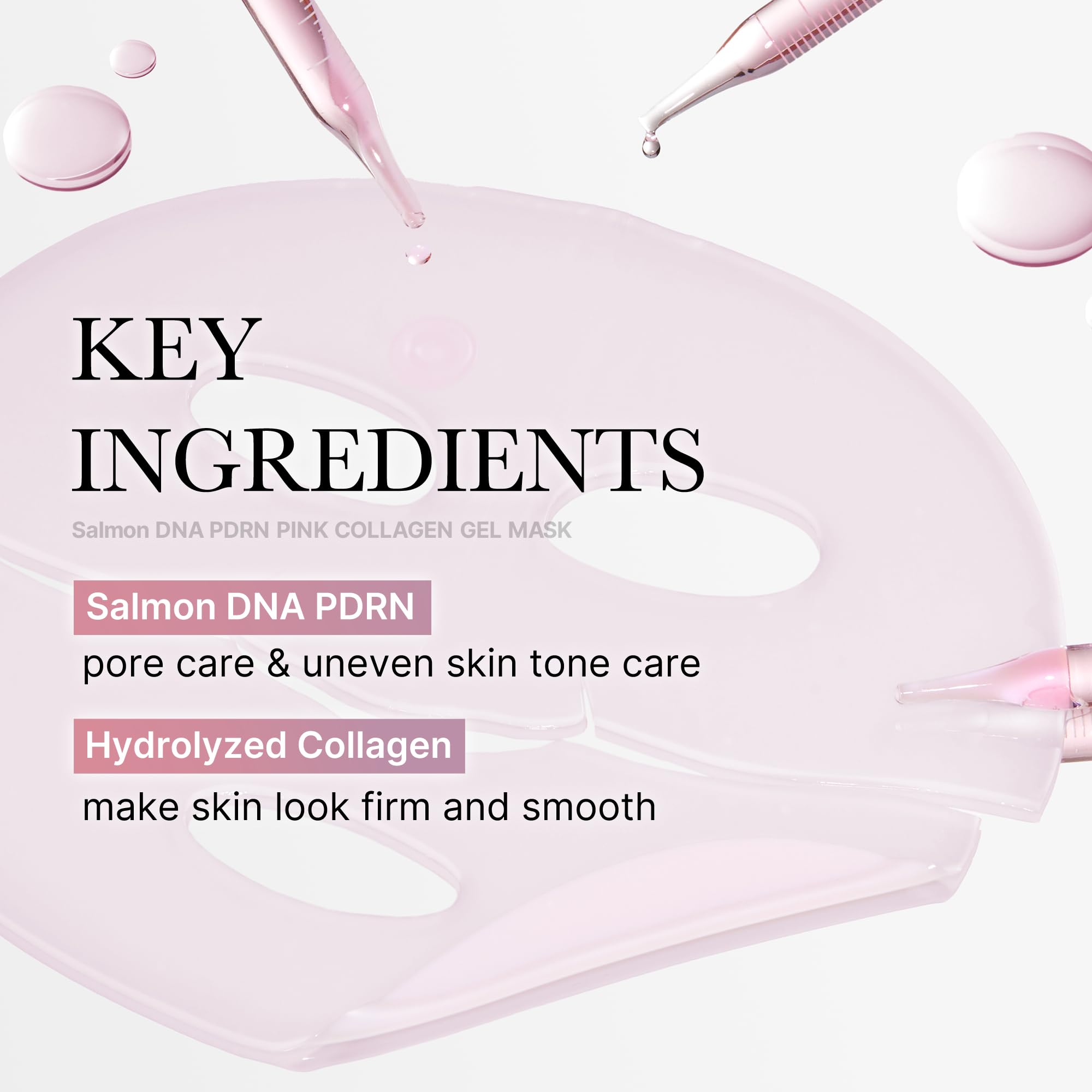Medicube PDRN Pink Collagen Gel Mask Pack 4 x 28ml