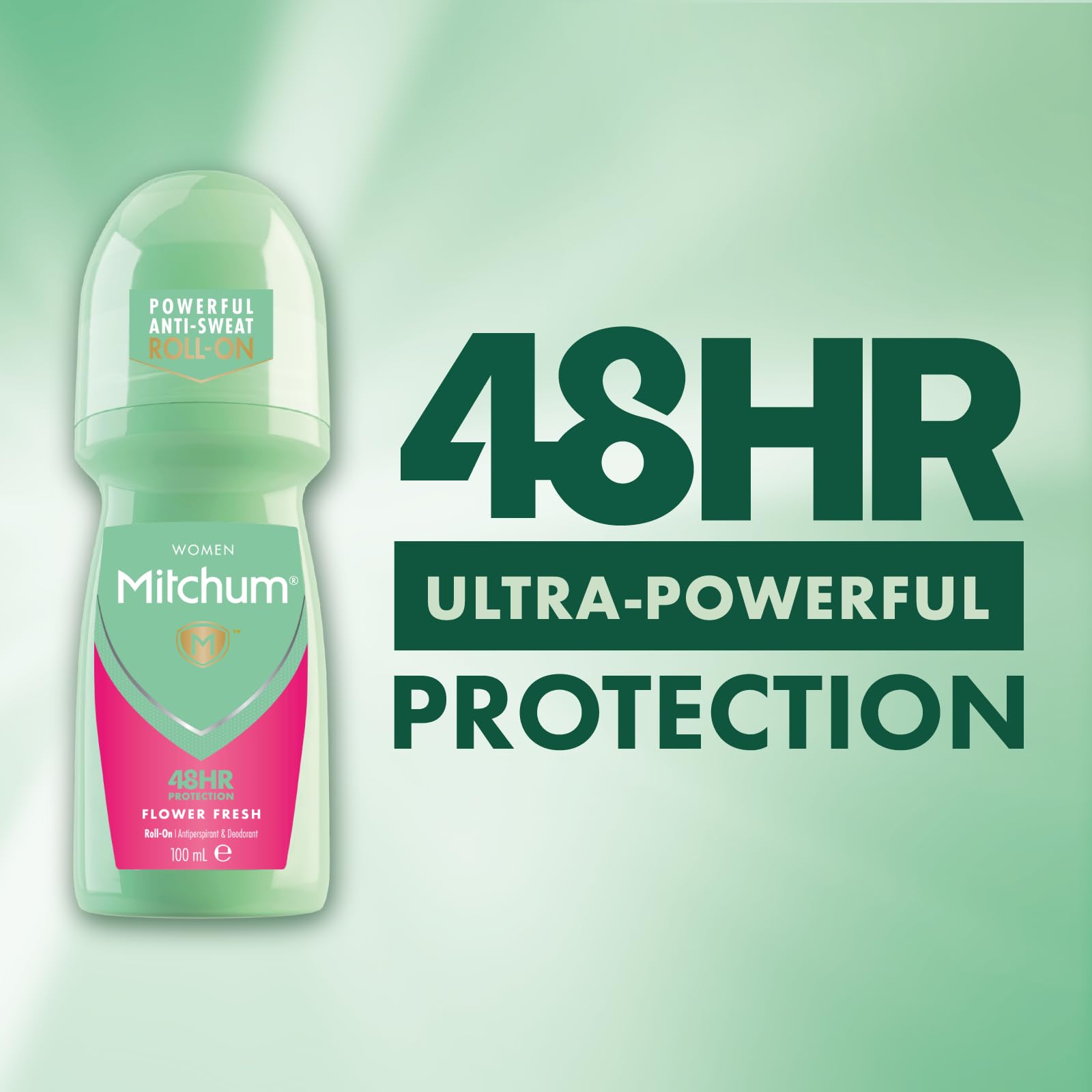 Mitchum Flower Fresh Roll-On Deodorant 100ml - Bath & Body at MyBeautyBoutique by Mitchum