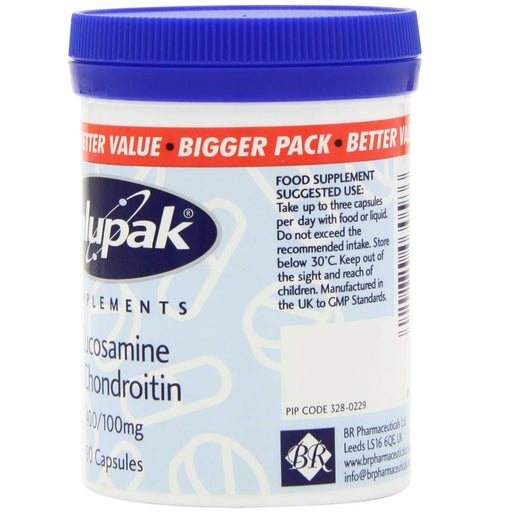 Valupak Glucosamine & Chondroitin Tablets 500/400mg 