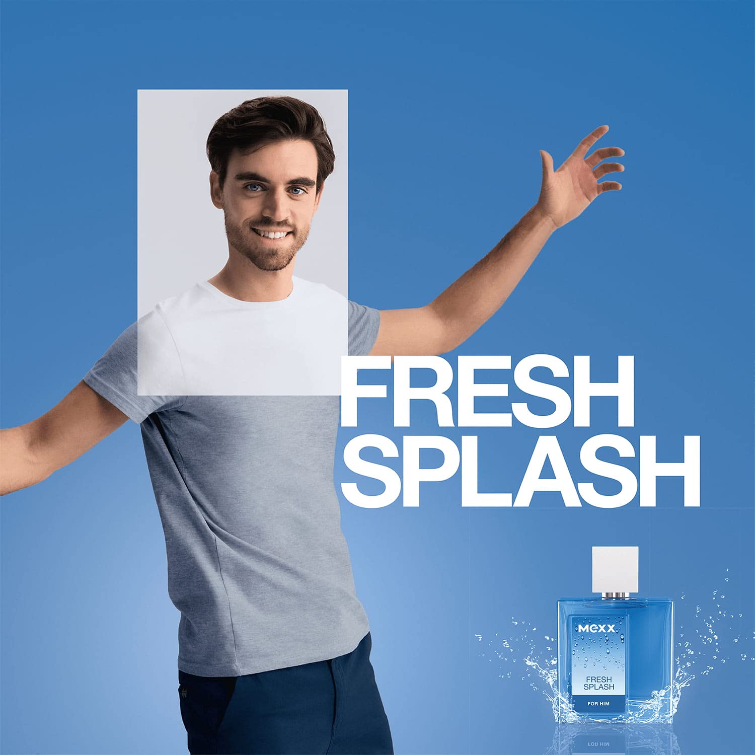 Mexx Fresh Splash for Him Deodorant 75ml Natural Spray - Deodorant Spray at MyBeautyBoutique by Mexx