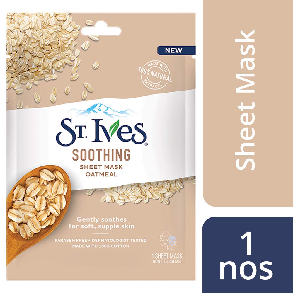 St. Ives Oatmeal Soothing Sheet Mask 23ml - 1 Sheet