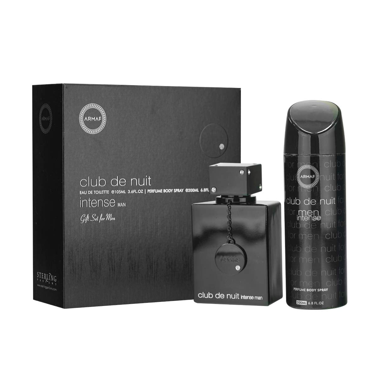 Armaf Club De Nuit Intense Gift Set 105ml EDT + 200ml Body Spray - Fragrance at MyBeautyBoutique by Armaf