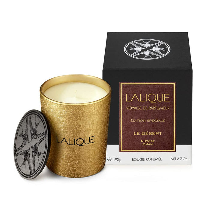 Lalique Le Desert Muscat Oman Candle 190g