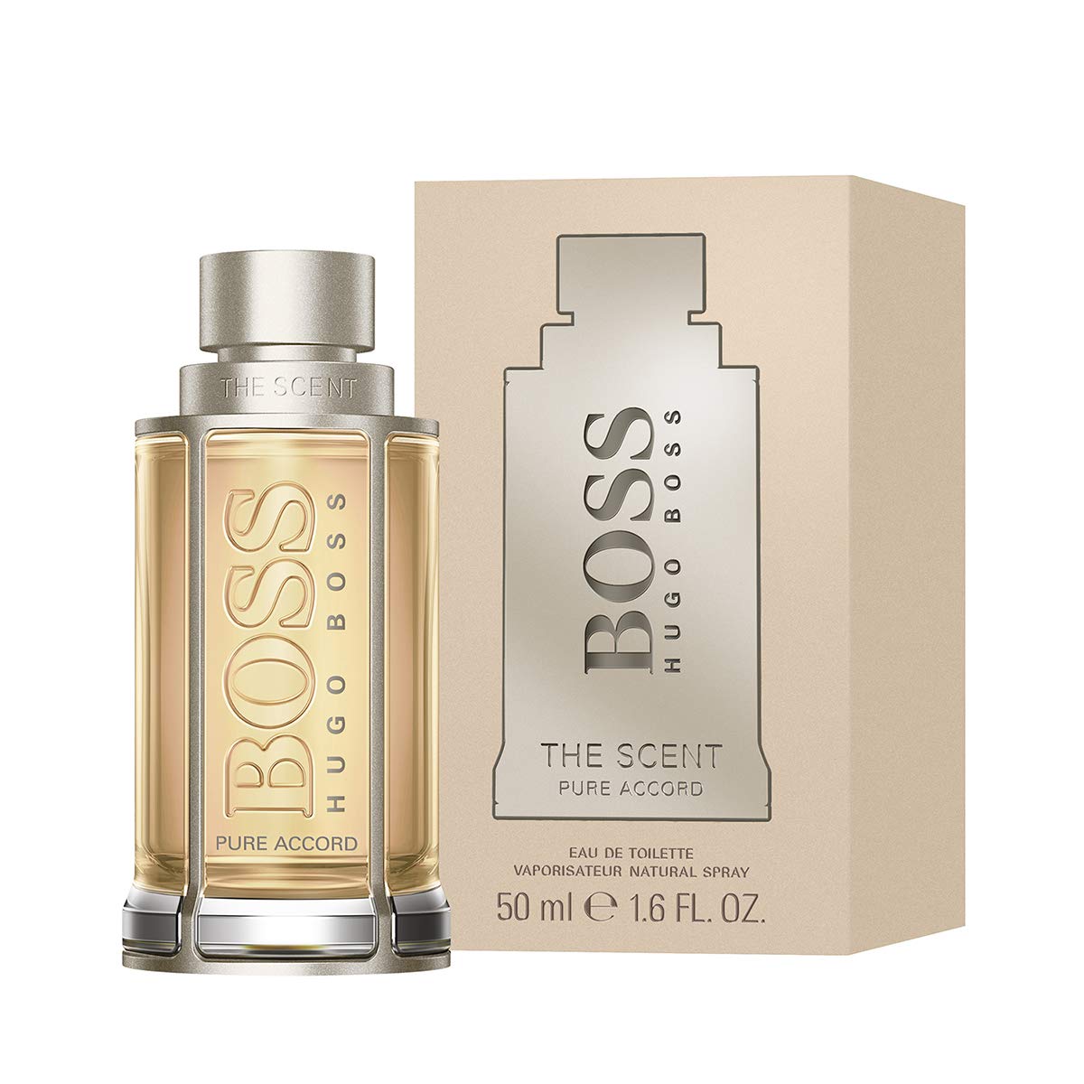 Hugo Boss The Scent Pure Accord For Him Eau de Toilette 50ml Spray - Fragrance at MyBeautyBoutique by Hugo Boss