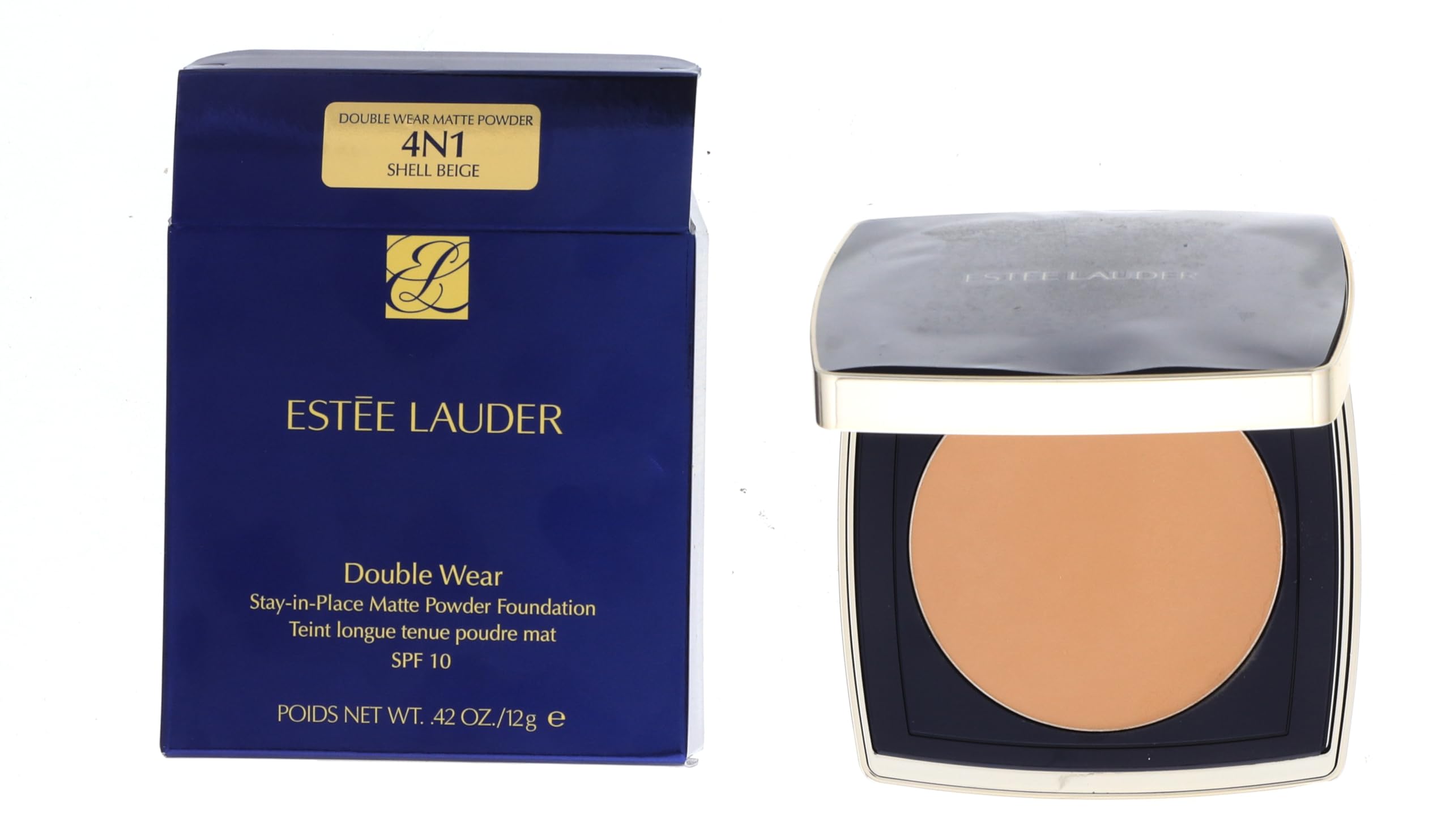 Estée Lauder Double Wear Stay-in-Place Matte Powder Foundation SPF10 12g - 4N1 Shell Beige