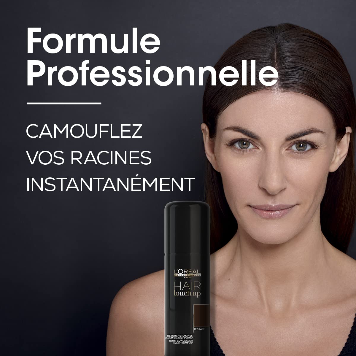 L'Oréal Hair Touch Up Root Concealer Spray 75ml - Black