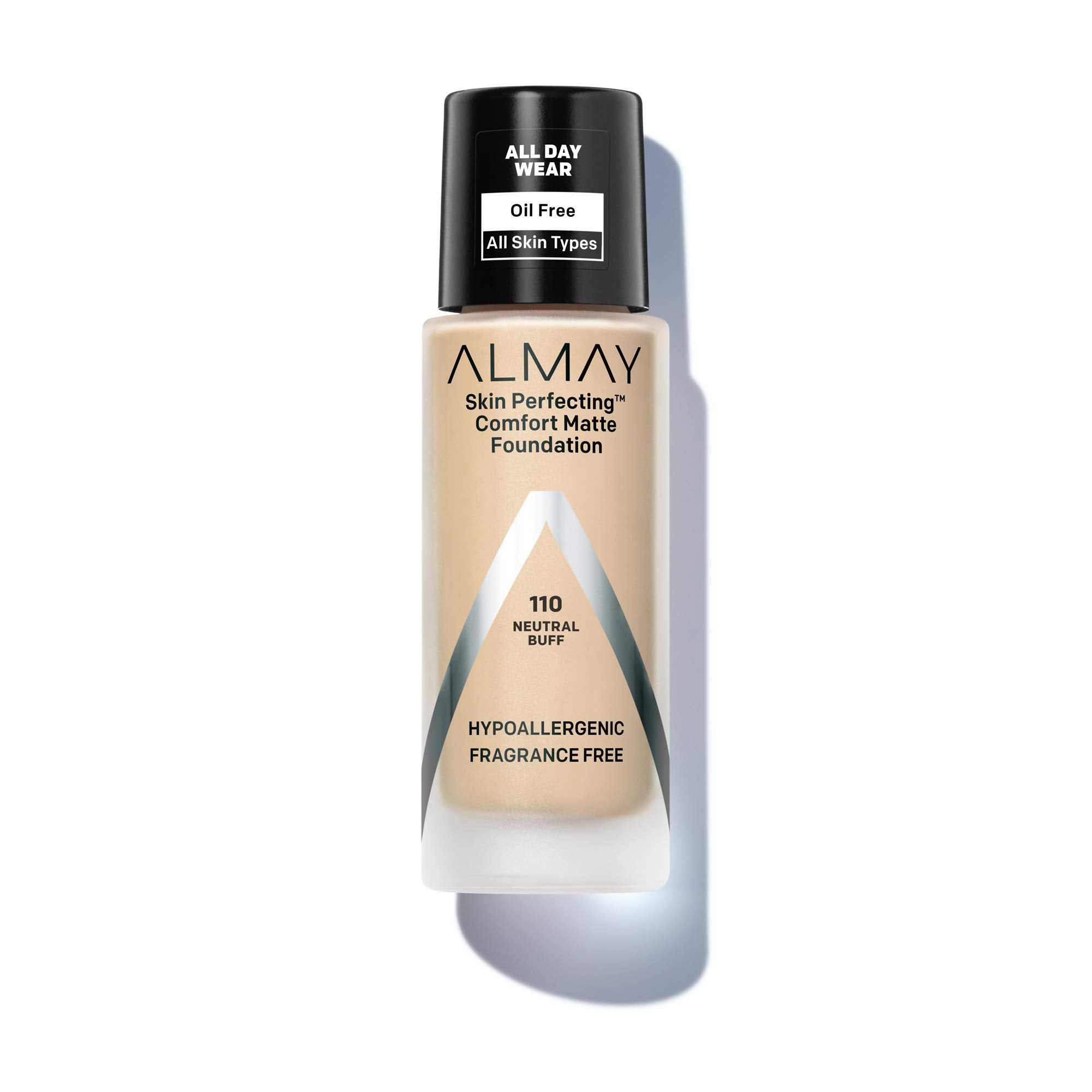 Almay Skin Perfecting Comfort Matte 110 Neutral Buff Foundation 30ml
