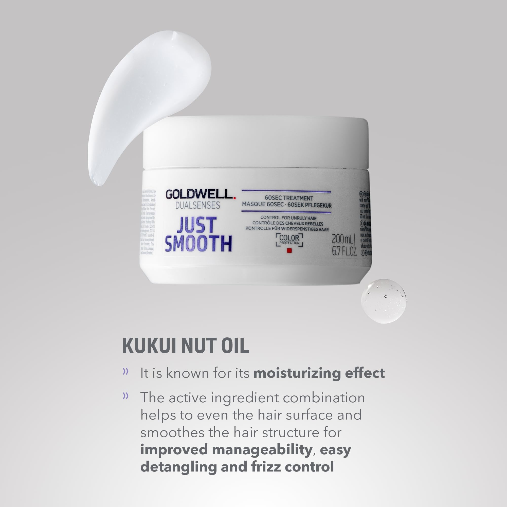 Goldwell Dualsenses Just Smooth 60 Second Hair Treatment 500ml