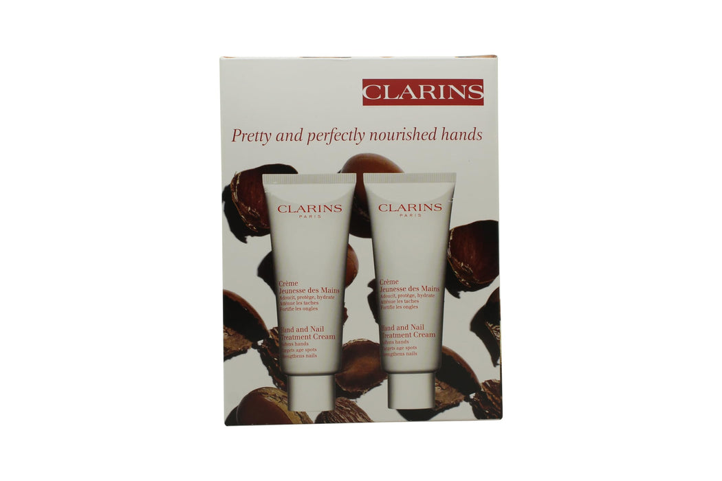 Clarins Hand and Nail Treatment Gift Set 2 x 100ml