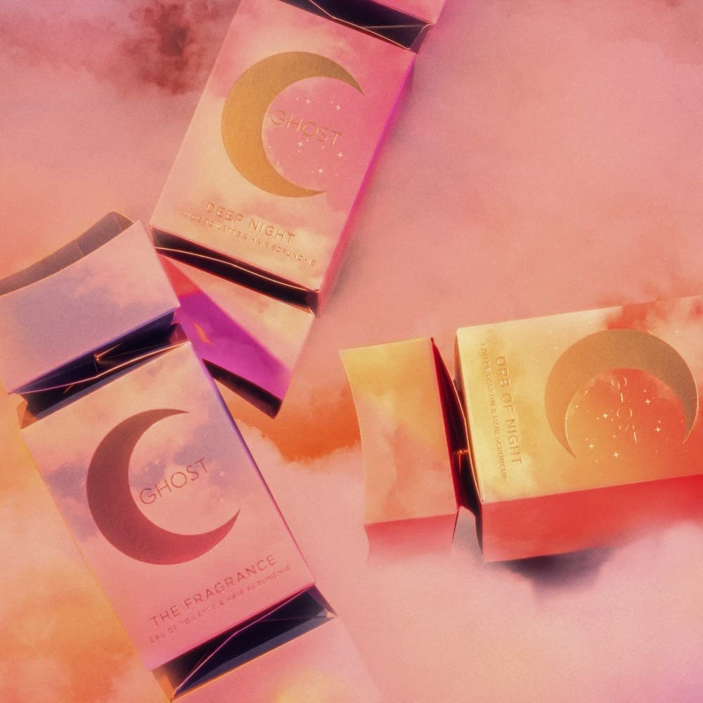 Ghost Mini Cracker Orb of Night EDP 10ml + Deep Night EDT 10ml + Ghost the Fragrance EDT 5ml + 3 Hair Scrunchies Set - Personal Fragrance at MyBeautyBoutique by Ghost