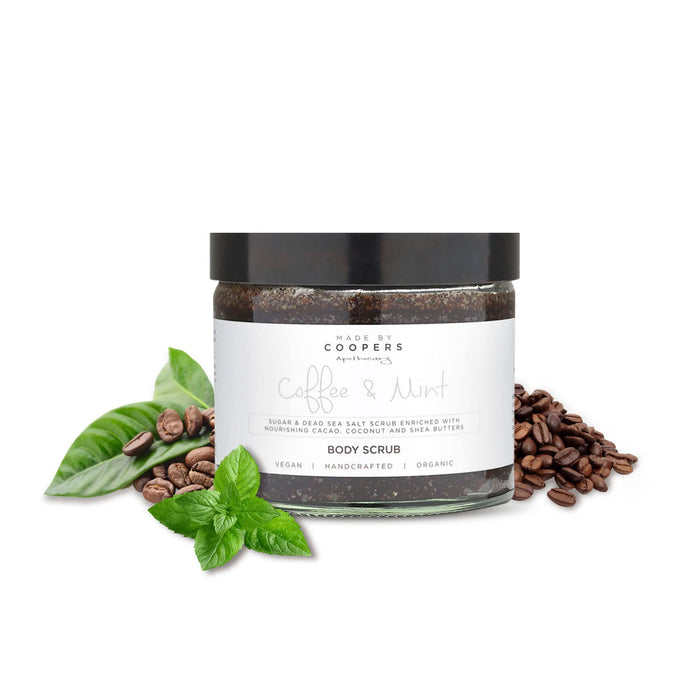 Made By Coopers Coffee And Mint Body Scrub 250g