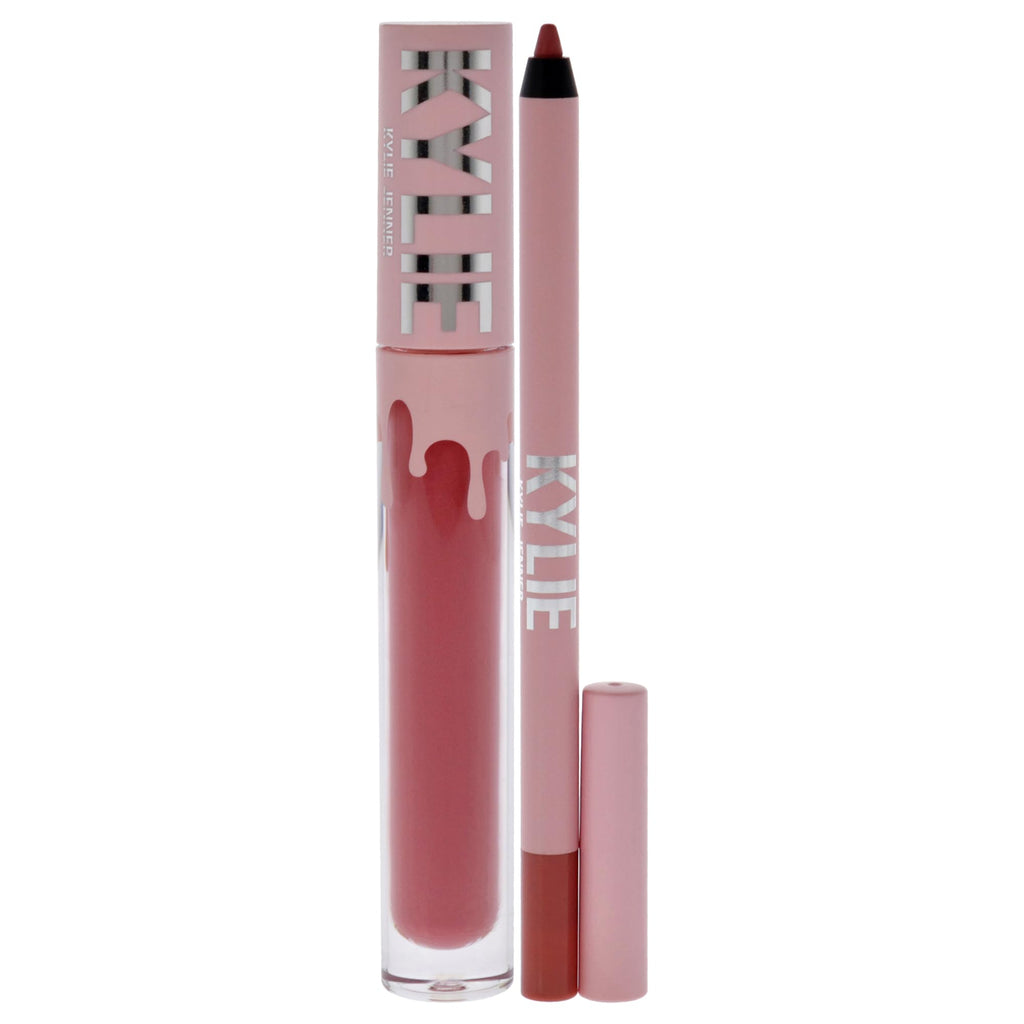 Kylie Cosmetics Matte Lip Kit 3ml Liquid Lipstick + 1.1g Lip Liner - Snow Way Bae