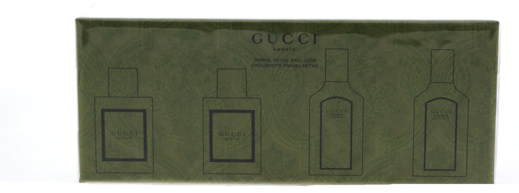 Gucci Miniature Gift Set 2 x 5ml Bloom EDP + 2 x 5ml Flora EDP