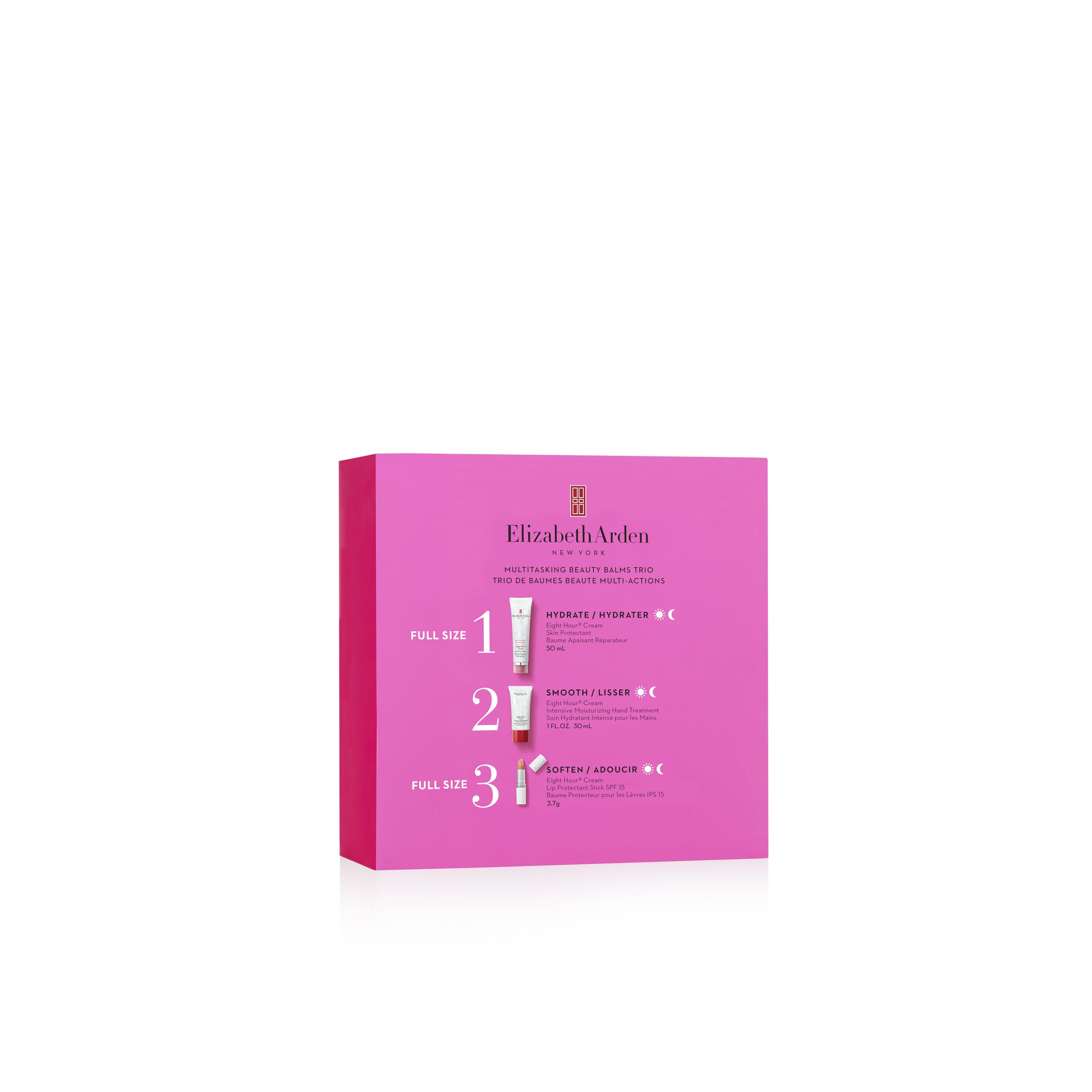 Elizabeth Arden Nourishing Skin Essentials 3 Piece Gift Set: Hand Cream 50ml - Hand Treatment 30ml - Lipstick 3.7g