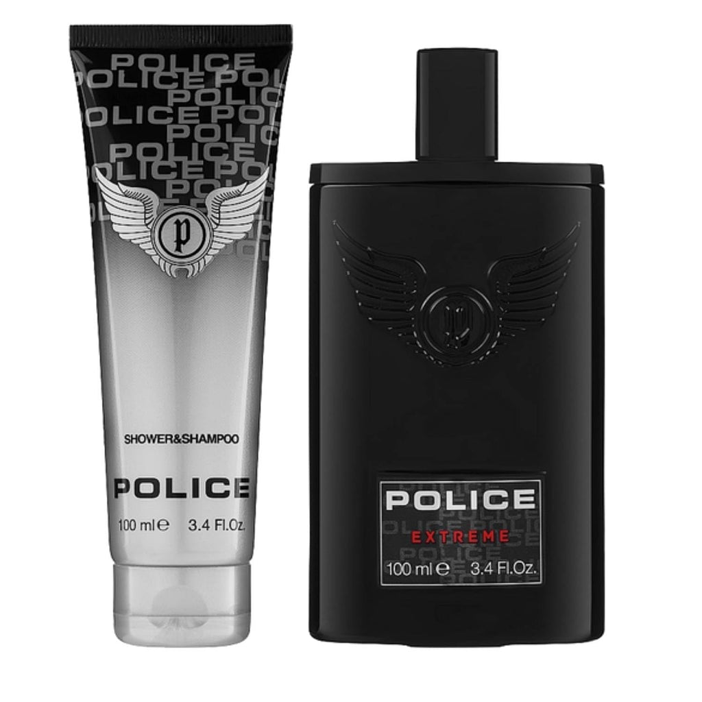 Police Extreme Gift Set 100ml EDT + 100ml Shower Gel