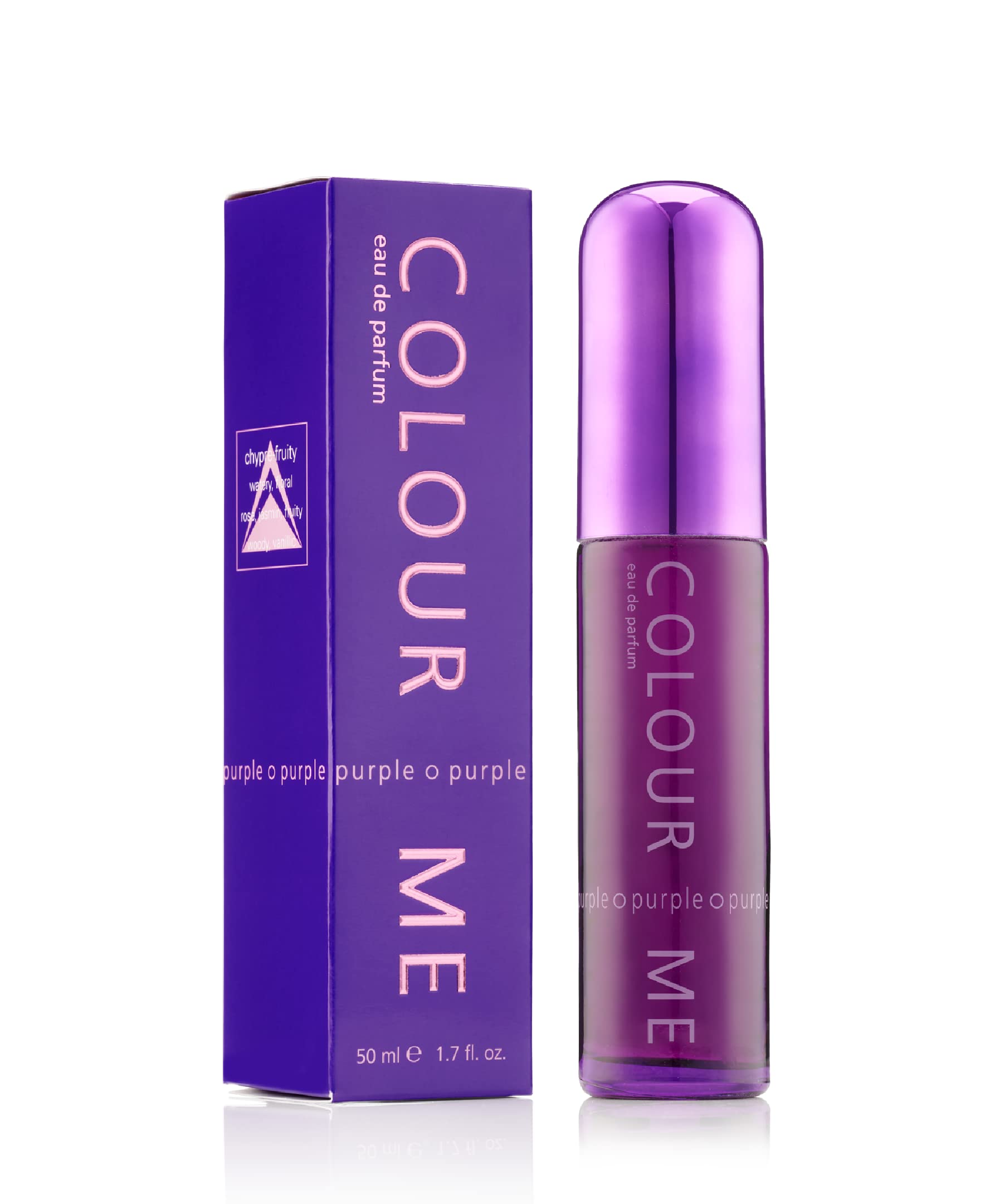 Milton Lloyd Colour Me Purple Eau de Toilette 50ml Spray - Eau de Perfume at MyBeautyBoutique by Milton Lloyd