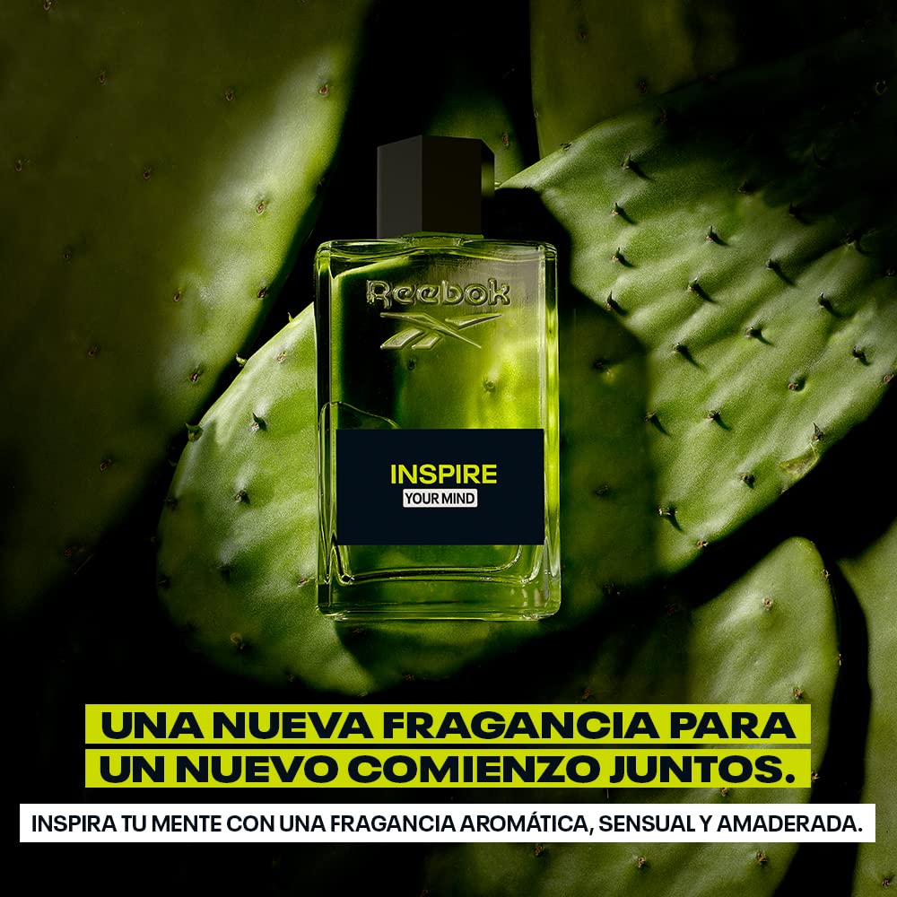 Reebok Inspire Your Mind Men Eau de Toilette 100ml Spray - Eau de Toilette at MyBeautyBoutique by Reebok