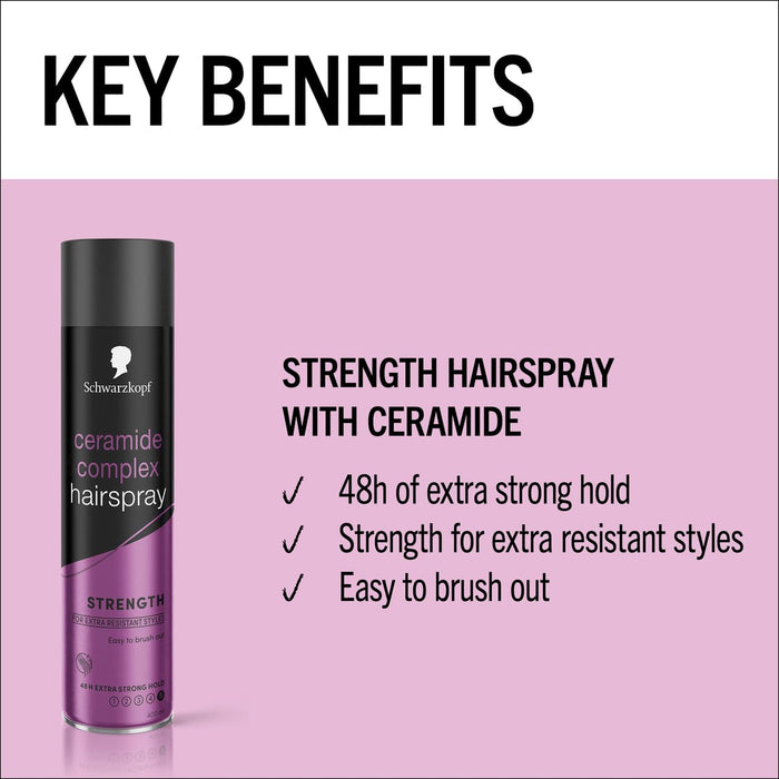 Schwarzkopf Styling Ceramide Complex Hairspray