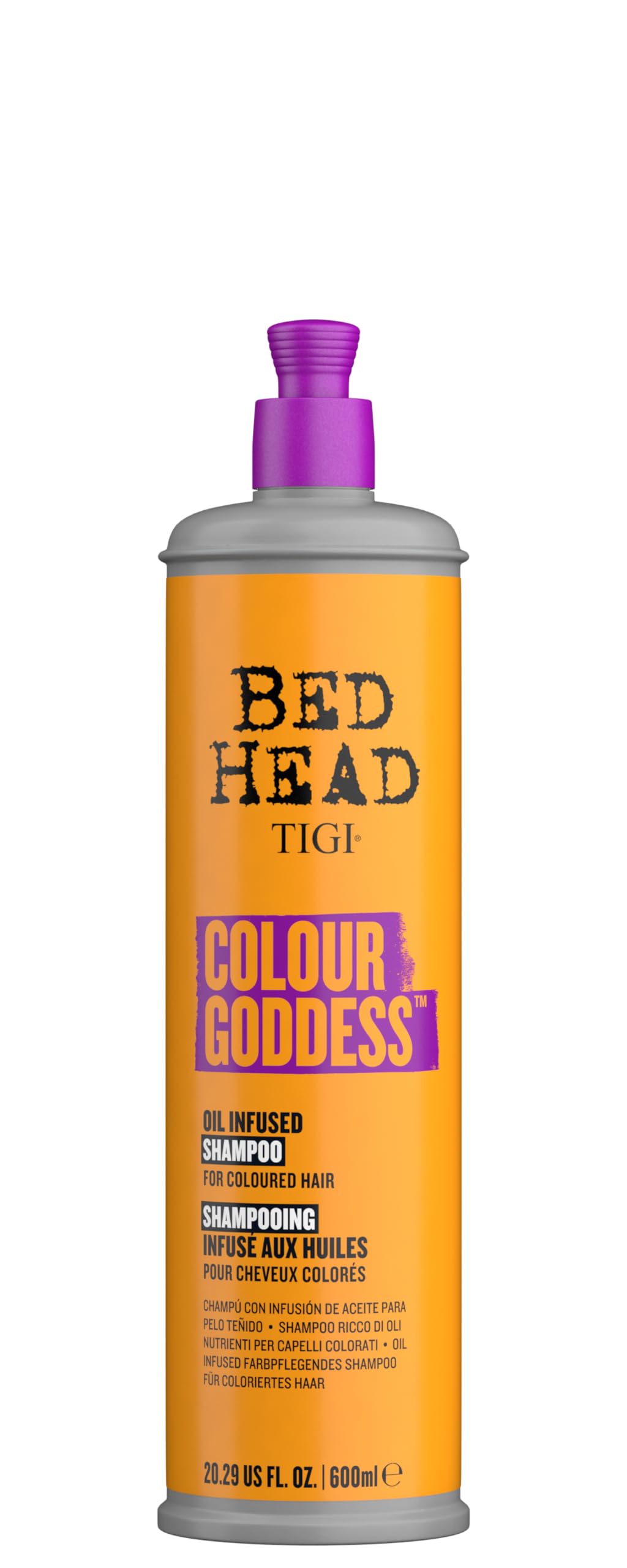 Tigi Bed Head Colour Goddess Oil Infused Shampoo 600ml