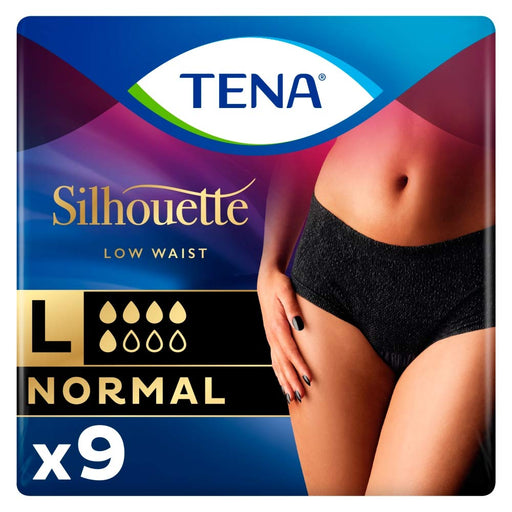 Tena Silhouette Normal Noir Incontinence Pants Large