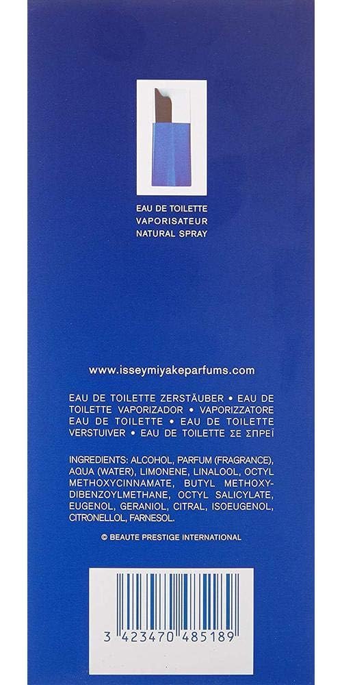 Issey Miyake L'Eau Bleue d'Issey Pour Homme Eau de Toilette 75ml Spray