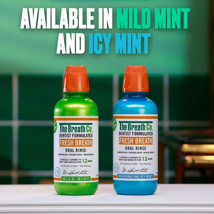 Breathco Fresh Breath Mild Mint Mouthwash 500ml