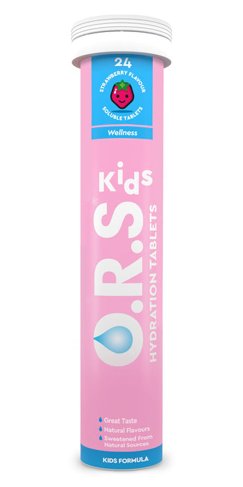 O.R.S Kids Hydration Soluble Tablets Strawberry