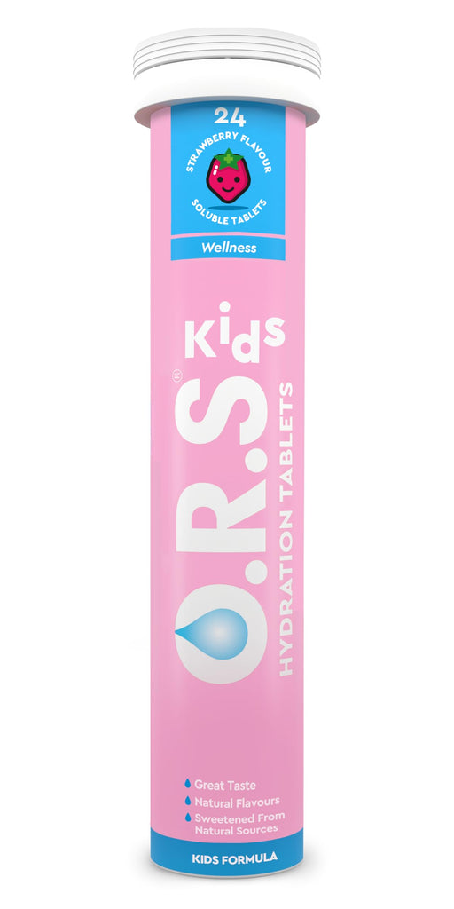 O.R.S Kids Hydration Soluble Tablets Strawberry