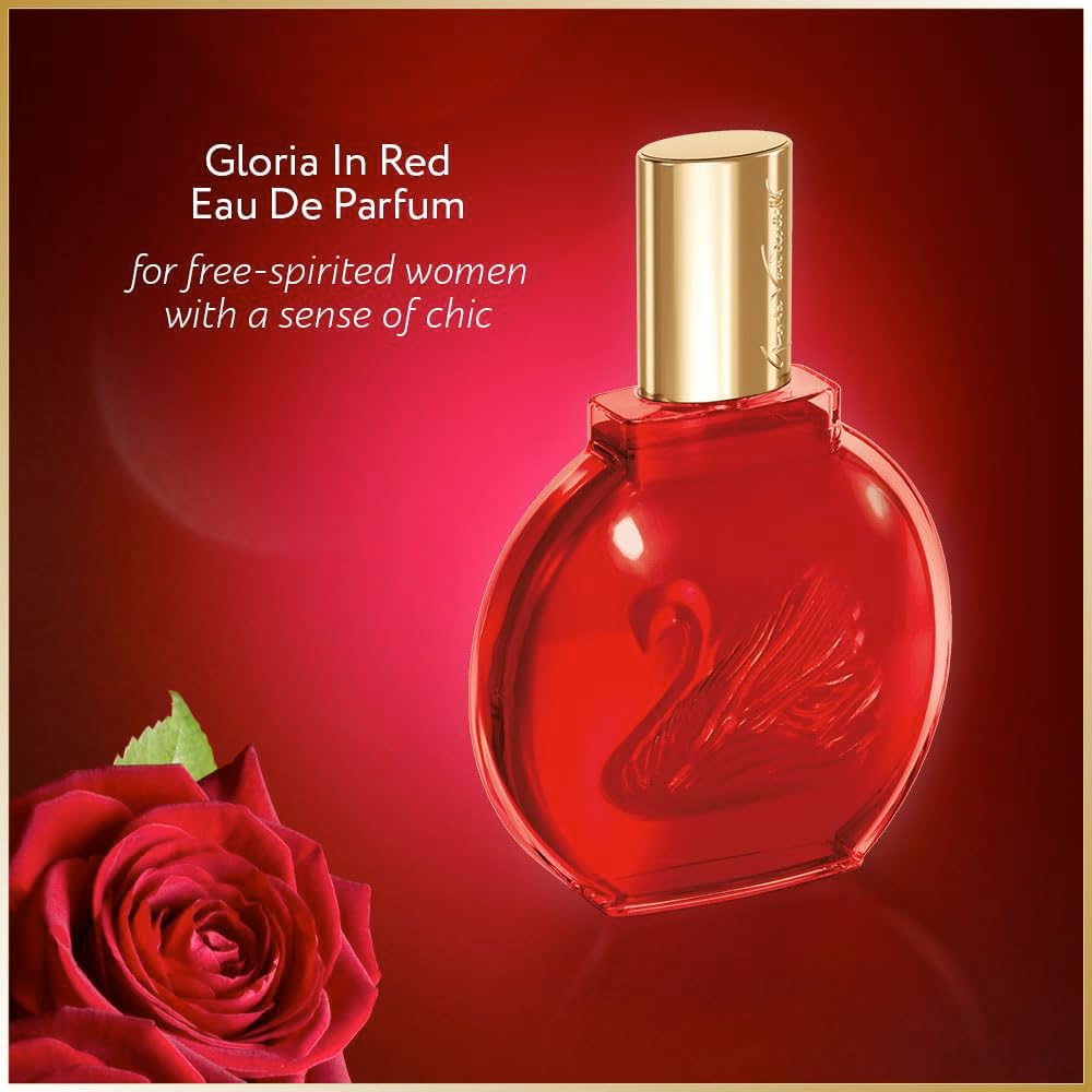 Gloria Vanderbilt In Red Gift Set 100ml EDT + 100ml Body Lotion