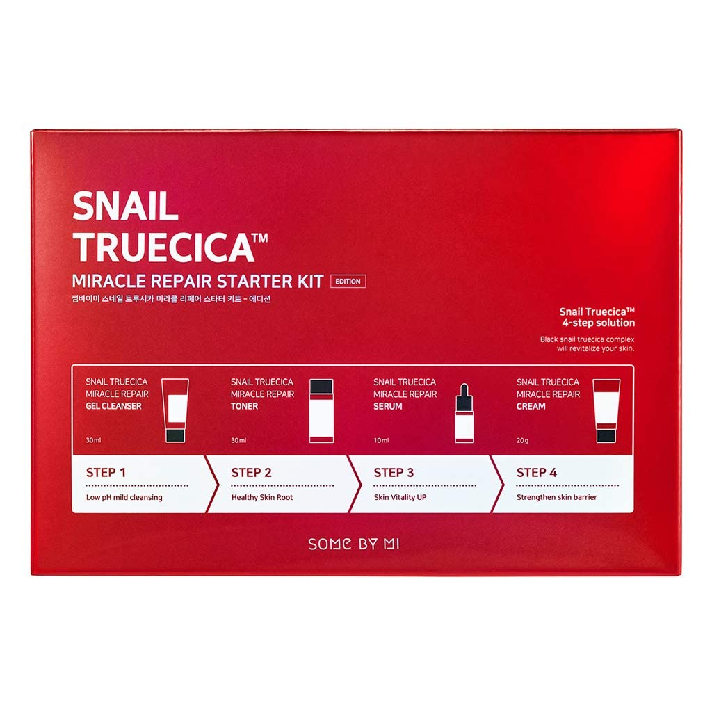 Some By Mi Snail Truecica Miracle Repair Starter Kit 4 Pieces