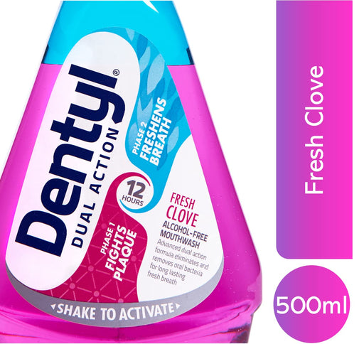 Dentyl Active Plaque Fighter Mouthwash Fresh Clove 