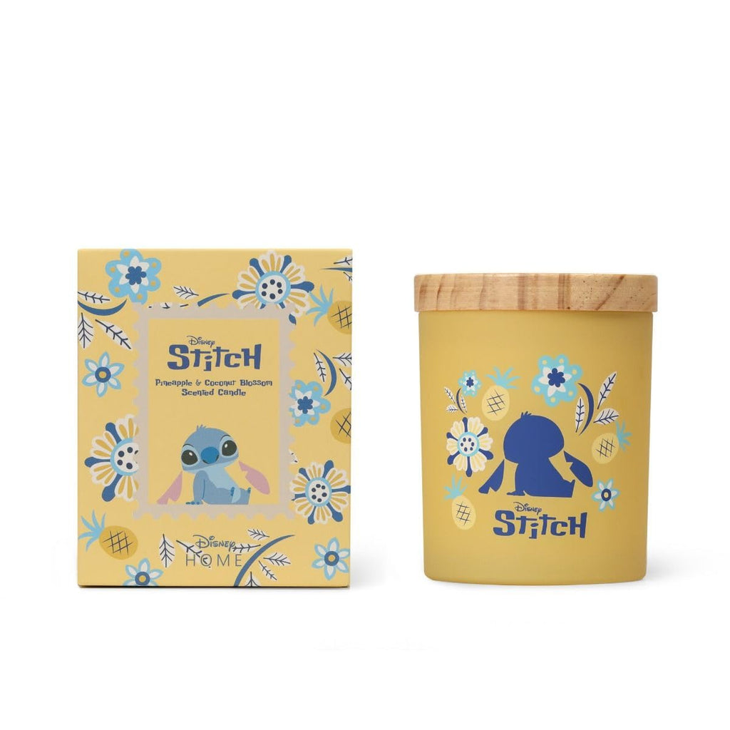 Disney Stitch Pineapple & Coconut Blossom Scented Candle 195g