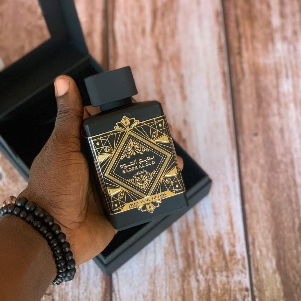 Lattafa Perfumes Bade'e Al Oud Oud for Glory Eau de Parfum 100ml Spray - Unisex at MyBeautyBoutique by Lattafa Perfumes