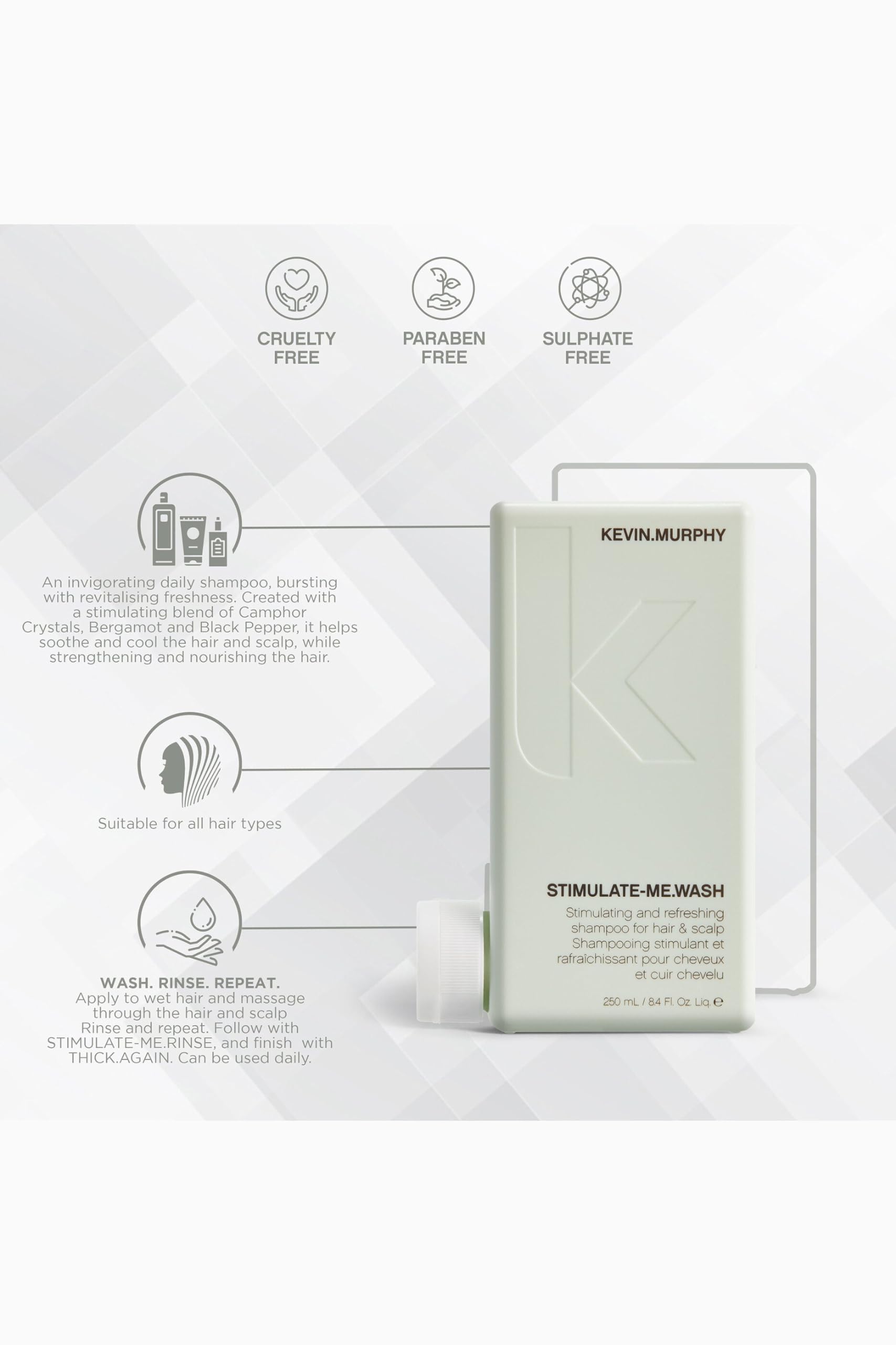 Kevin Murphy Stimulate-Me Wash Shampoo 250ml
