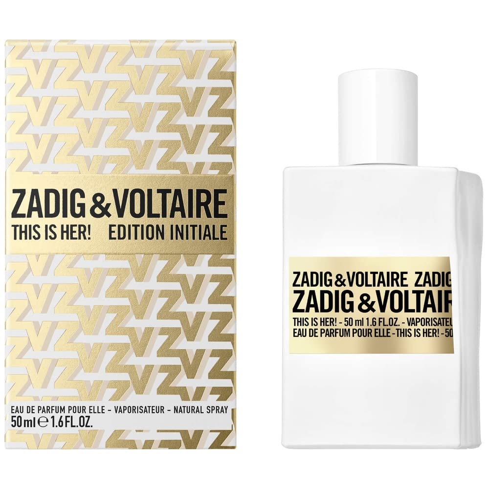 Zadig & Voltaire This is Her! Edition Initiale Eau de Parfum 50ml Spray - For Her at MyBeautyBoutique by Zadig & Voltaire